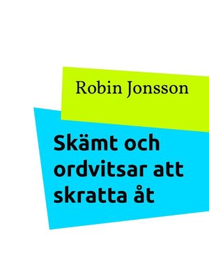 cover image of Skämt och ordvitsar att skratta åt